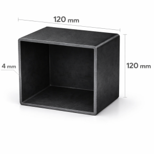 Țeavă rectangulară 120x120x4