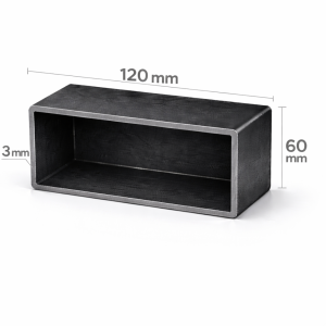 Țeavă rectangulară 120x60x3