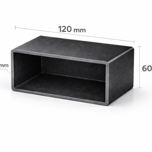 Țeavă rectangulară 120x60x4