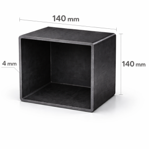 Teava rectangulara 140x140x4