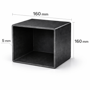 Țeavă rectangulară 160x160x5